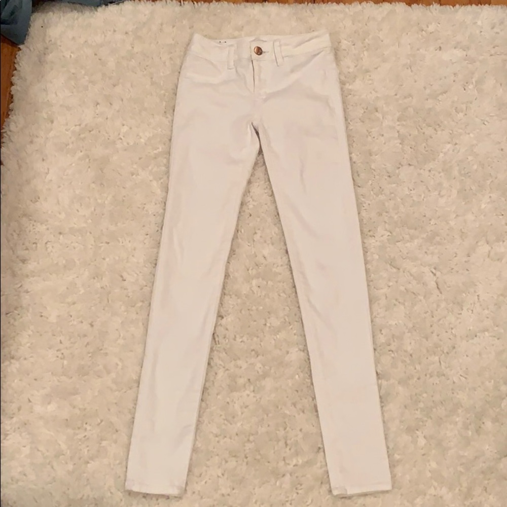 White American Eagle Jeggings
